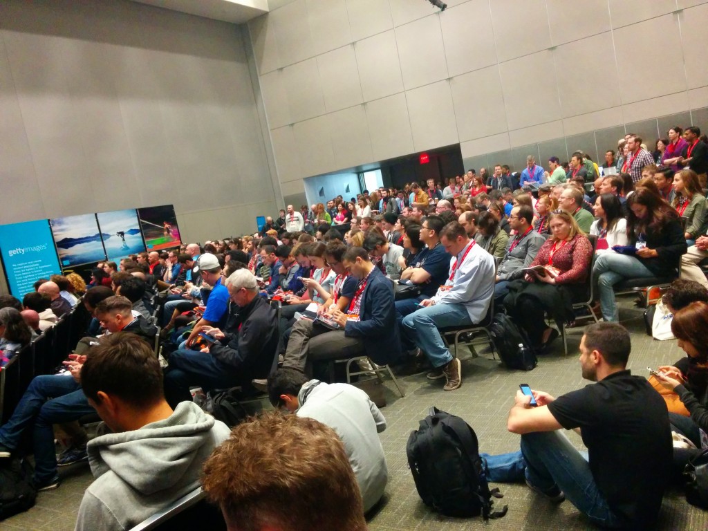 The crowd during a SXSW session