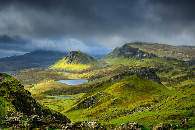 beautiful hills and cliffs